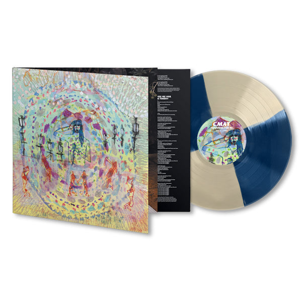 CMAT - Crazymad, for me -dark cream & blue vinyl- (Transparent Dark Blue + Cream Vinyl, Gatefold Sleeve, Coloured Vinyl LP)
