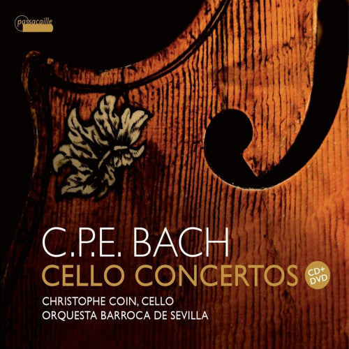 C.p.e. Bach - Cello concertos (Orquesta Barroca De Sevilla/C. Coin CD)