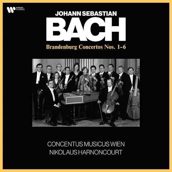 Concentus Musicus Wien / Nikolaus Harnoncourt - Bach brandenburg concertos nos. 1-6 (.. Concertos Nos. 1-6 / 180gr., High Quality LP)