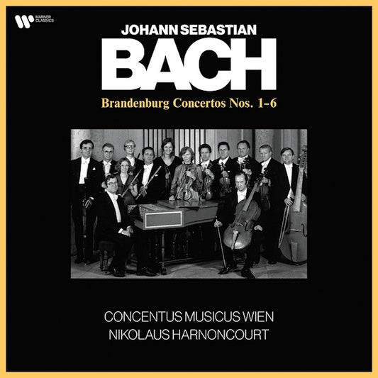 Concentus Musicus Wien / Nikolaus Harnoncourt - Bach brandenburg concertos nos. 1-6 (.. Concertos Nos. 1-6 / 180gr., High Quality LP)