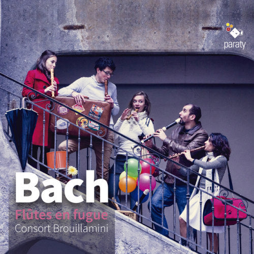 Johann Sebastian Bach - Flutes en fugue (Consort Brouillamini CD)