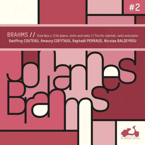 Geoffroy Couteau / Amaury Coeytaux - Brahms: trios nos.1-3 for piano (.. For Piano / Amaury Coeytaux/Raphael Perraud CD)