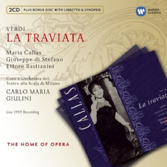 Giuseppe Verdi - La traviata (Orch.Scala Milano/Carlo Maria Giulini/2cd+1cdrom CD)