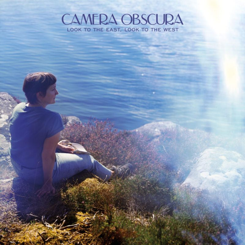 Camera Obscura - Look to the east, look to the west -coloured vinyl- (Baby Blue White, Coloured Vinyl LP)