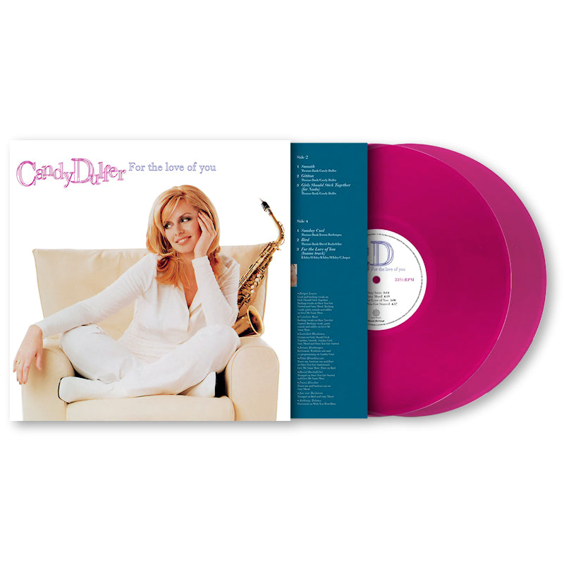 Candy Dulfer - For the love of you (High Quality, Transparent, Coloured Vinyl, Slipcase, Insert LP)