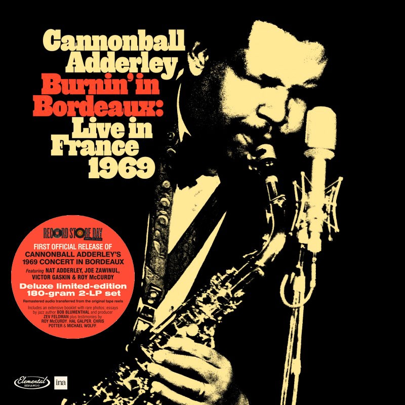 Adderley, Cannonball - Burnin' In Bordeaux - … (LP)