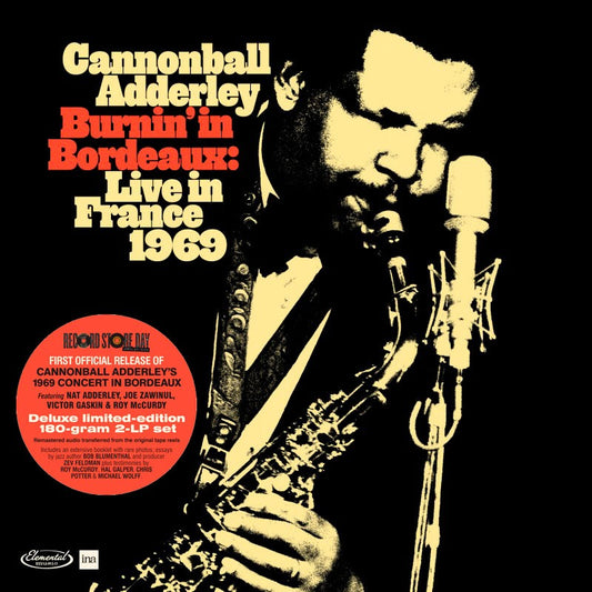 Adderley, Cannonball - Burnin' In Bordeaux - … (LP)