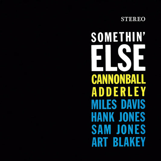 Cannonball Adderley - Somethin' else (180gr./ Orange Vinyl/ 1 Bonus Track, High Quality, Coloured Vinyl LP)
