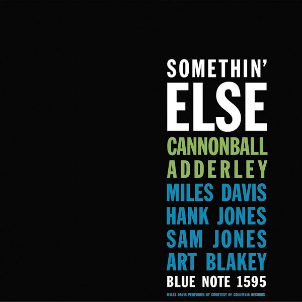 Adderley, Cannonball - Somethin' else (180g, High Quality LP)