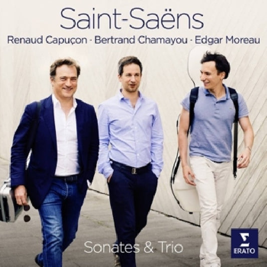 Renaud Capucon /bertrand Chamayou/edgar Moreau - Saint-saens: sonate & trio (.. Trio / Bertrand Chamayou/Edgar Moreau, Digipak CD)
