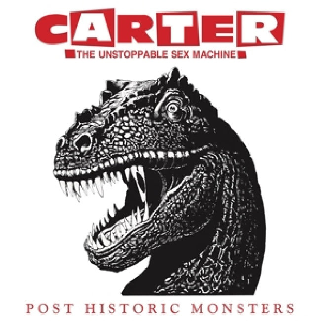 Carter The Unstoppable Sex Mac - Post historic monsters (Red, Coloured Vinyl LP)