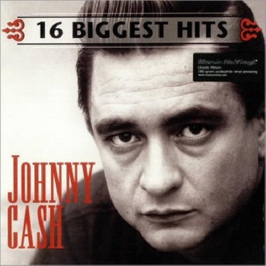 Johnny Cash - 16 biggest hits (180gr. Audiophile Vinyl, High Quality LP)