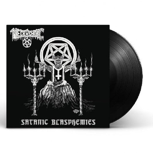 Necrophobic - Satanic blasphemies (re-issue 2022) (.. Blasphemies / Incl. Lp-Booklet & A2 Poster of Cover, High Quality, Reissue LP)
