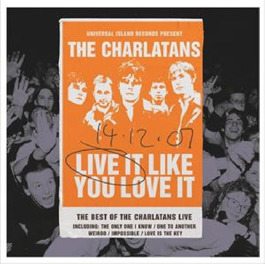 Charlatans - Live it like you love it (.. Love It / Rsd 20 / 180gr. Transparent Orange Vinyl, High Quality, Coloured Vinyl LP)