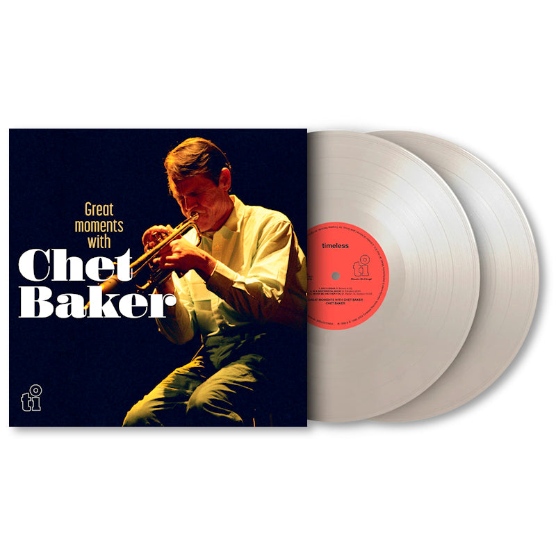 Chet Baker - Great moments with (White 180g, High Quality, Gatefold Sleeve, Coloured Vinyl LP)