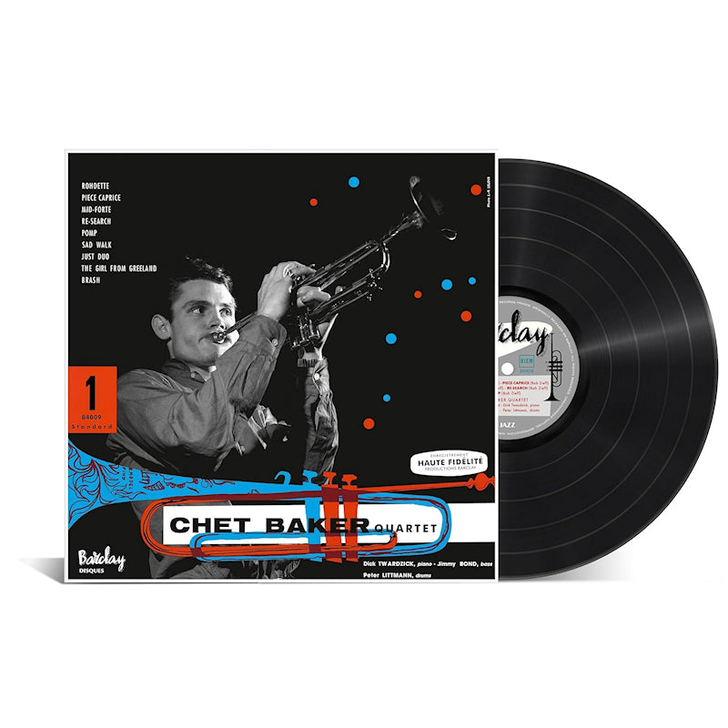 Chet Baker - Chet baker quartet (chet baker in paris vol. 1) (180g, High Quality, Reissue, Limited Edition LP)