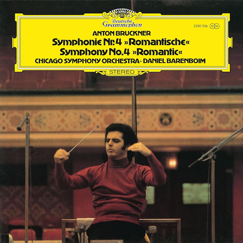 Chicago Symphony Orchestra / Daniel Barenboim - Bruckner: Symphonie Nr. 4 Romantische (.. Symphony No. 4 Romantic, High Quality, Limited Edition LP)