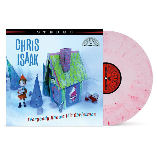 Isaak, Chris - Everybody knows it's christmas (.. Knows It's Christmas /Blf 22 /Red W/ White Splatter, Transparent, Coloured Vinyl LP)