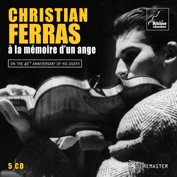 Christian Ferras - A la memoire d'un ange (.. D'un Ange, Digipak CD)