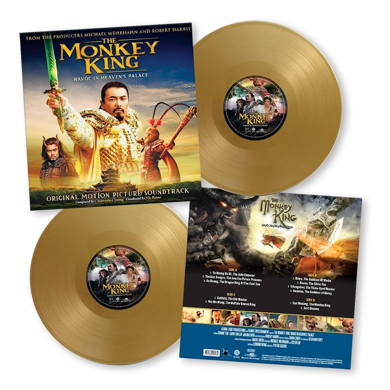 Christopher Young - The monkey king - havoc in heaven's palace (High Quality, Insert, Coloured Vinyl, Limited Edition LP)