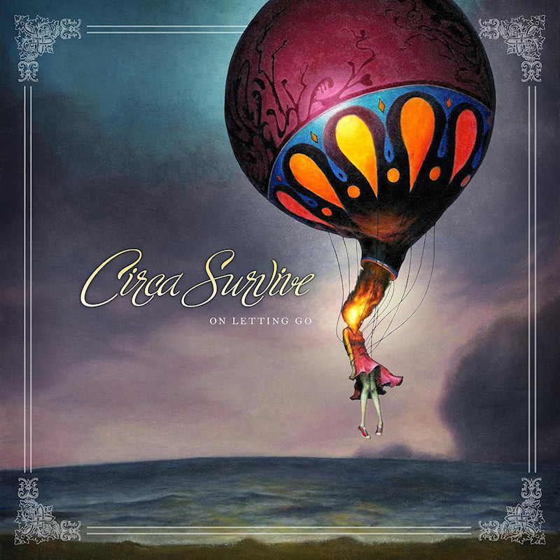Circa Survive - On letting go (custard/ruby/blue splatter) (Coloured Vinyl LP)