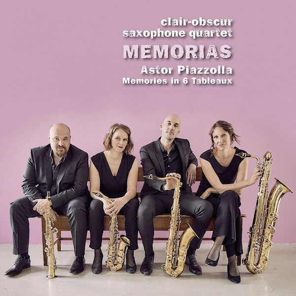 Clair-obscur Saxophone Quartet - Memorias (Works By Ravel/Bach/Gershwin/Ginastera/Piazzolla CD)