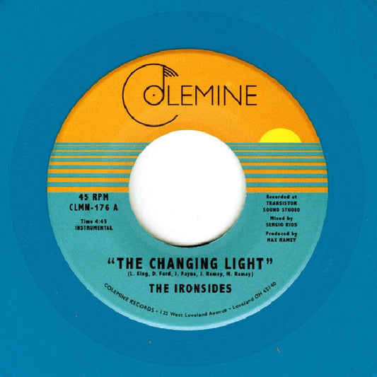Ironsides - 7-changing light (Opaque Blue Vinyl, Coloured Vinyl 12-inch maxi-single)