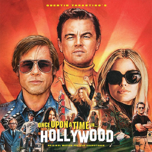 Various - Quentin tarantino's once upon a time in hollywood original motion picture soundtrack (.. Tarantino's Once Upon a Time In Hollywood / Orange, Gatefold Sleeve, Coloured Vinyl LP)