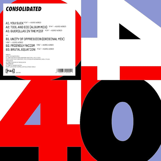 Consolidated - Pias 40 (12-inch maxi-single)