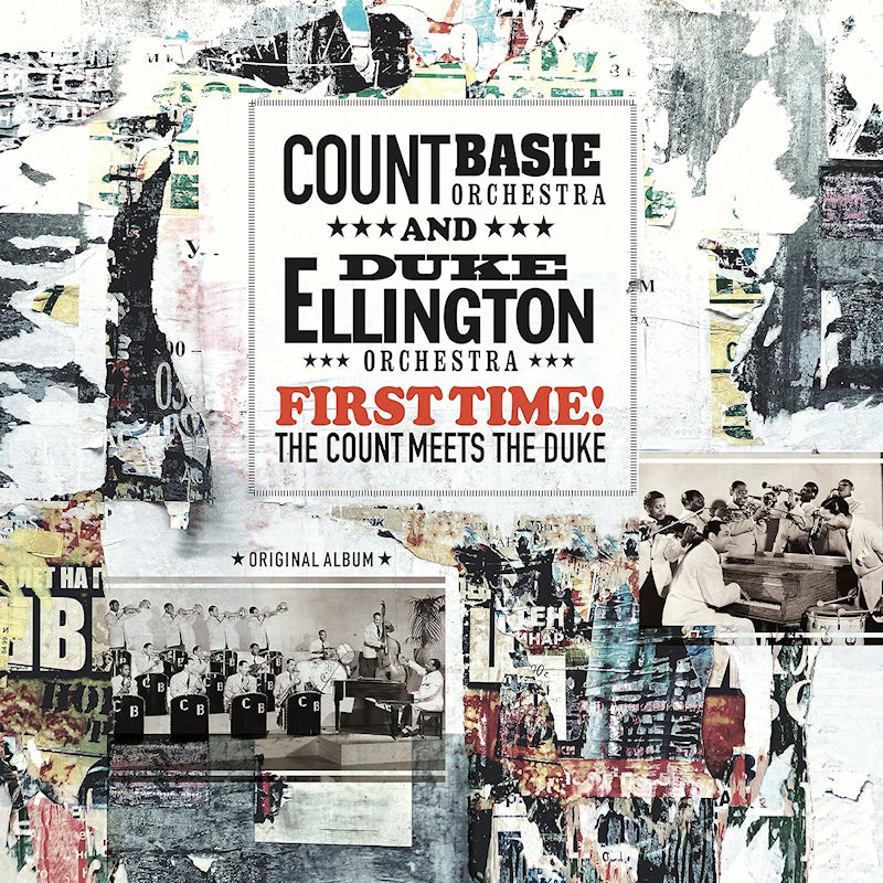 Count Basie Orchestra And Duke Ellington Orchestra - First time! the count meets the duke (Orange White, High Quality, Coloured Vinyl, Limited Edition LP)
