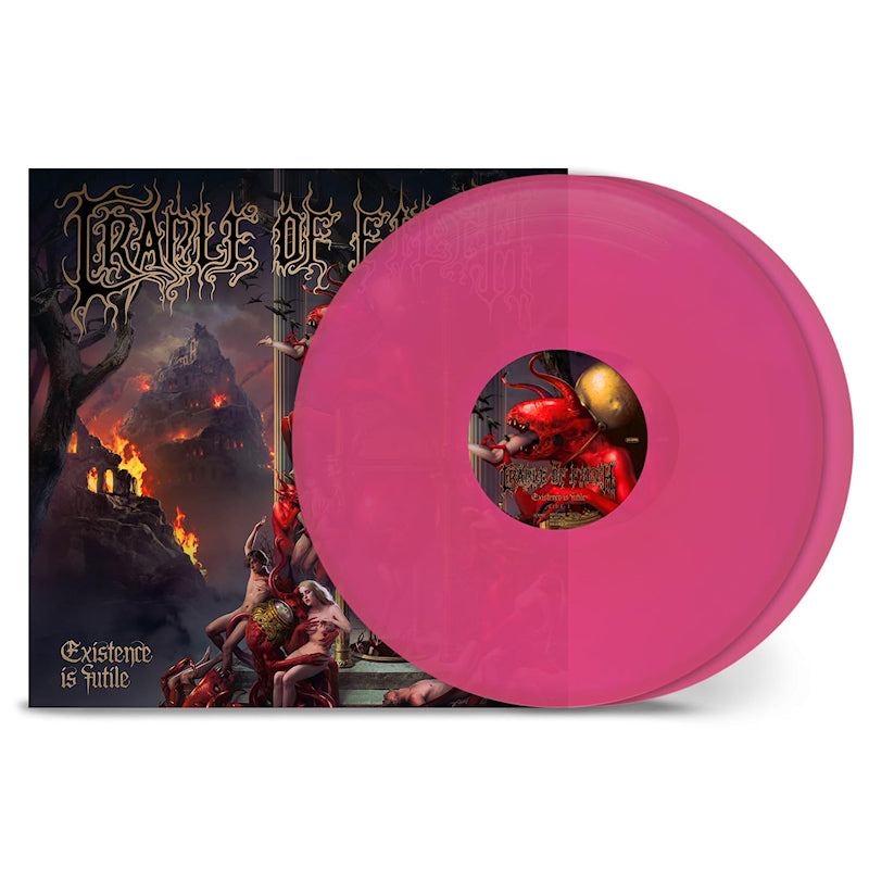 Cradle Of Filth - Existence is futile (Magenta, Coloured Vinyl LP)