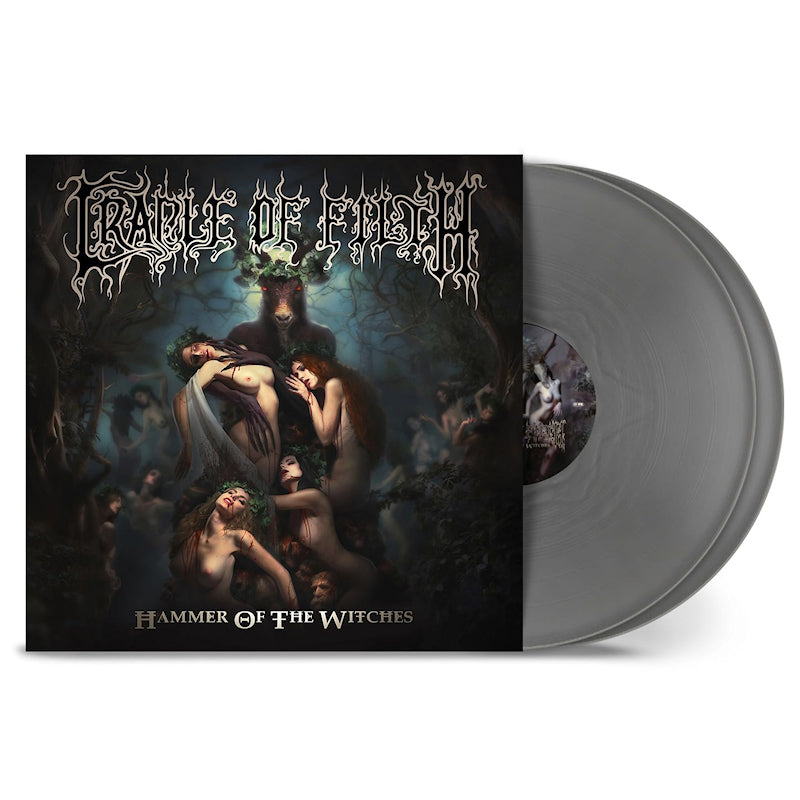 Cradle of Filth - Hammer of the witches (Silver, Coloured Vinyl LP)