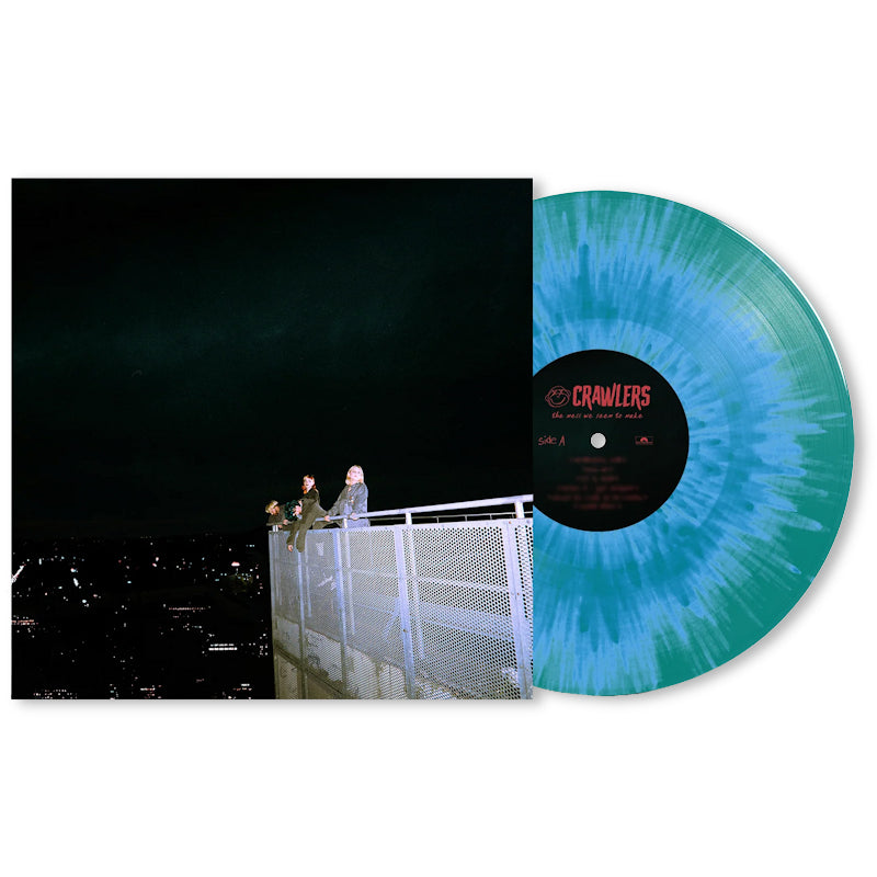 Crawlers - The mess we seem to make (.. Make / Transparent Petrol With Splatter Vinyl, Transparent, Coloured Vinyl LP)
