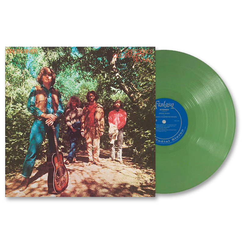 Creedence Clearwater Revival - Green river (Olive Green, Coloured Vinyl, Reissue, Remastered LP)