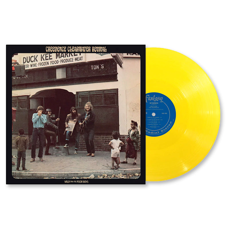 Creedence Clearwater Revival - Willy and the poor boys (Yellow, Coloured Vinyl, Reissue, Remastered LP)