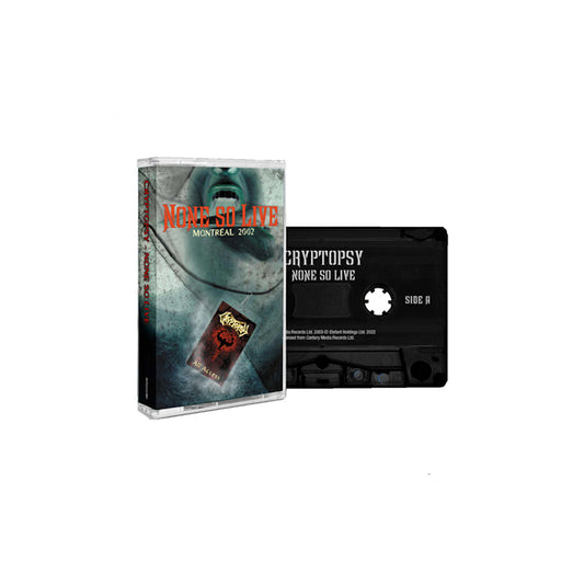 Cryptopsy - None so live (muziekcassette)