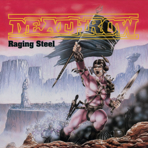 Deathrow - Raging steel (Limited Gatefold Edition On Red Vinyl, Gatefold Sleeve, Coloured Vinyl LP)