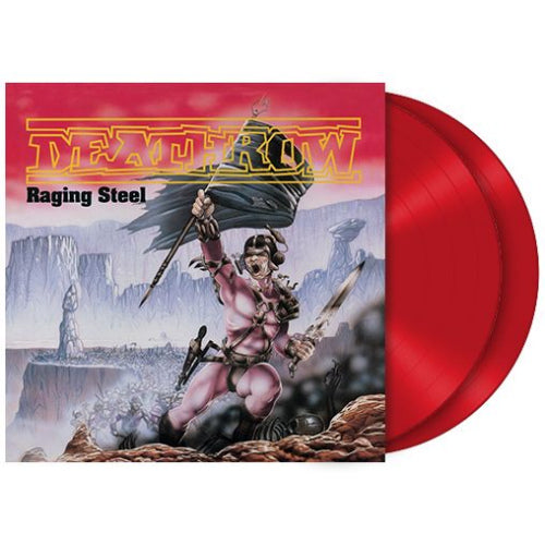 Deathrow - Raging steel (Limited Gatefold Edition On Red Vinyl, Gatefold Sleeve, Coloured Vinyl LP)