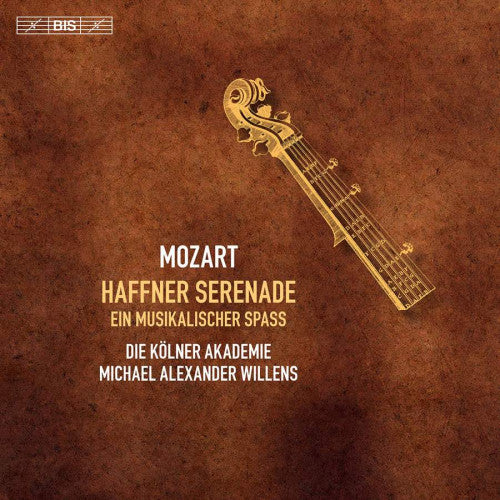 Wiener Philharm Peter Schmidl - Haffner serenade (Die Kolner Akademie/Michael Alexander Willens, Super Audio CD CD)