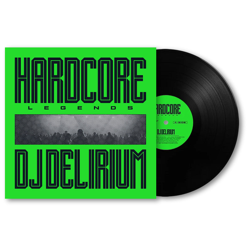 Dj Delirium - Hardcore legends (LP)