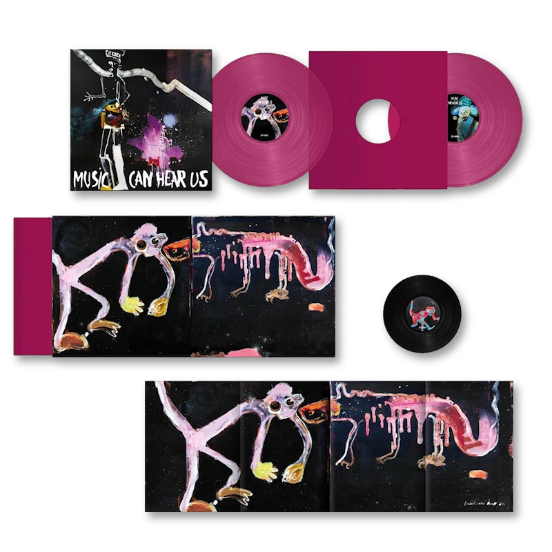 Dj Koze - Music can hear us (Magenta, Coloured Vinyl, Limited Edition LP)