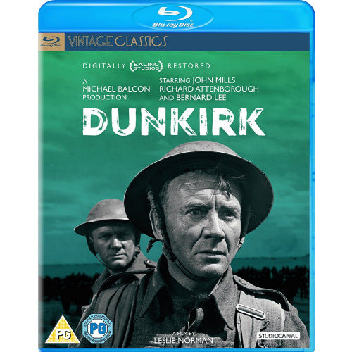 Movie - Dunkirk (Uk Version /Cast: John Mills, Richard Attenborough blu ray movie)