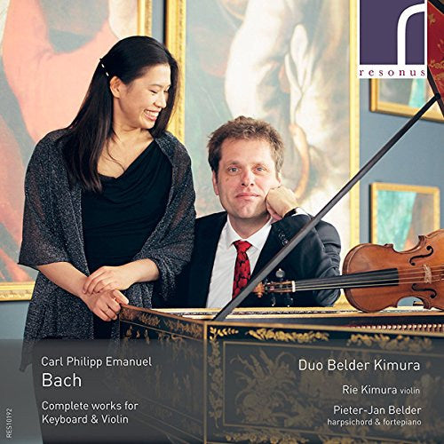 C.p.e. Bach - Complete works for keyboa (RIE KIMURA/PIETER-JAN BELDER CD)