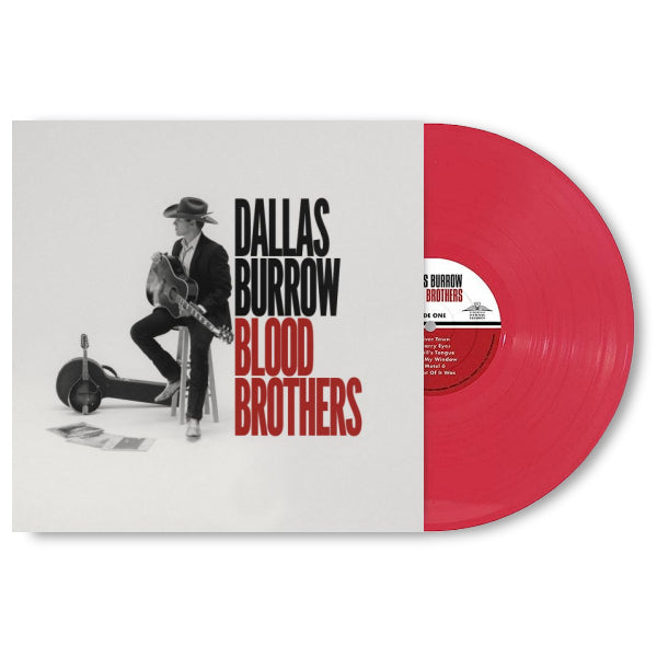 Dallas Burrow - Blood brothers (Red Vinyl LP)