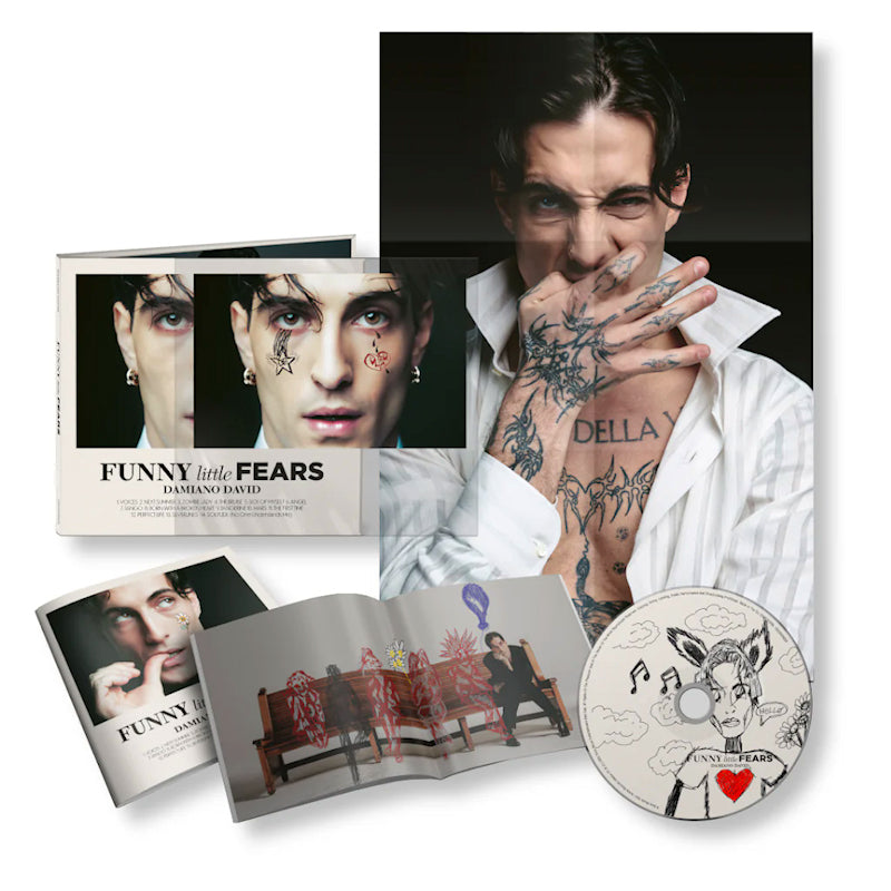 Damiano David - Funny little fears (Booklet Poster(S), Digisleeve, O-Card, Deluxe Edition CD)
