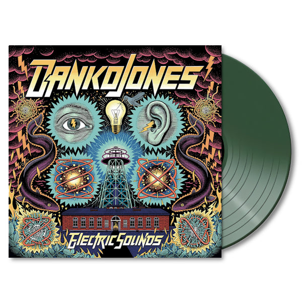 Danko Jones - Electric sounds -dark green vinyl- (Dark Green Vinyl, Coloured Vinyl LP)