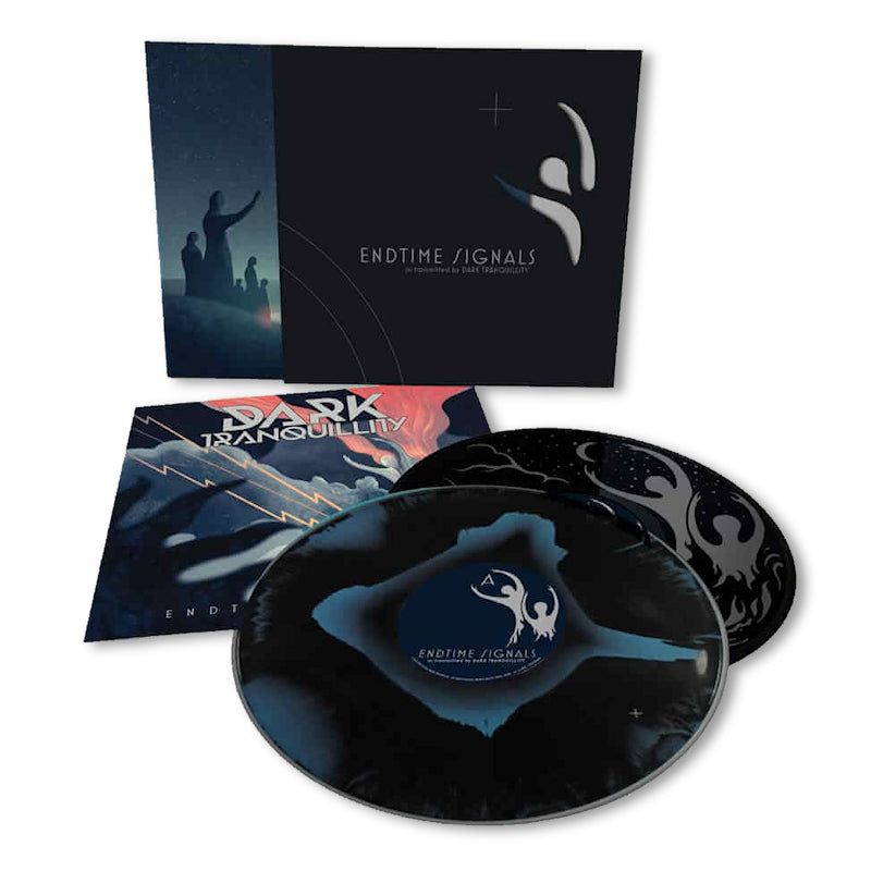 Dark Tranquillity - Endtime signals (Blue Etched Booklet, Gatefold Sleeve, O-Card, Coloured Vinyl, Limited Edition, Deluxe Edition LP)