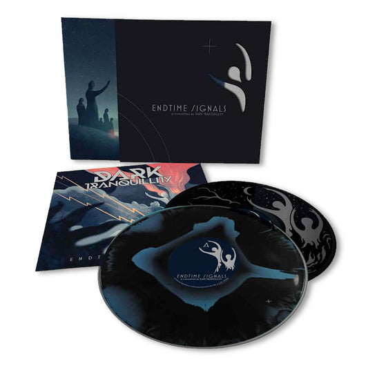Dark Tranquillity - Endtime signals (Blue Etched Booklet, Gatefold Sleeve, O-Card, Coloured Vinyl, Limited Edition, Deluxe Edition LP)