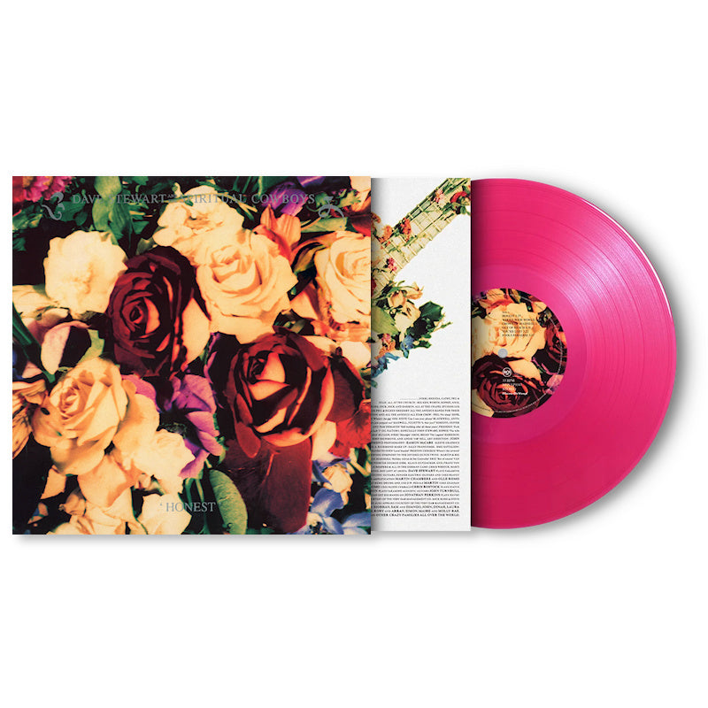 Dave Stewart And The Spiritual Cowboys - Honest (Magenta 180g Lyrics, High Quality, Transparent, Coloured Vinyl, Insert, Limited Edition LP)