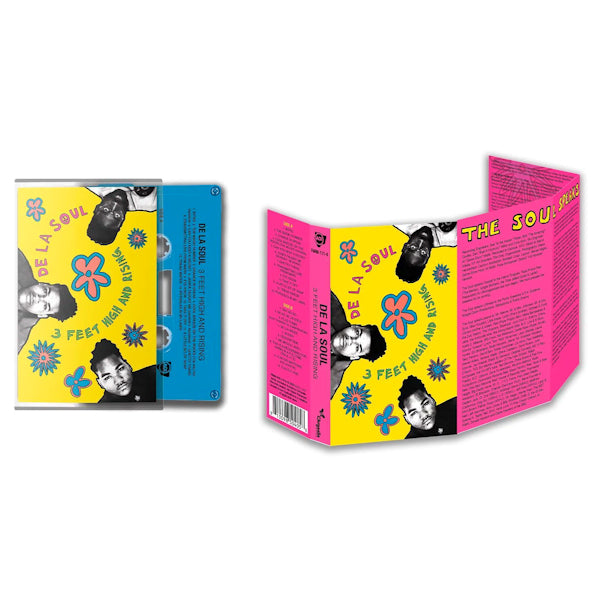 De La Soul - 3 feet high and rising (.. and Rising / Orange Version muziekcassette)
